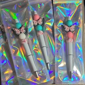 Butterfly Charm Pens